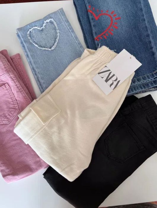 Джинси на дівчинку 104 110