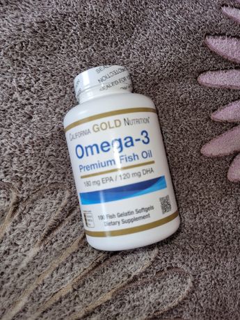 Омега-3 преміум риб'ячий жир від California Gold Nutrition