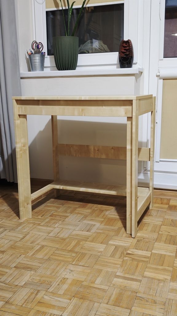 Biurko Ikea LAIVA małe drewniane