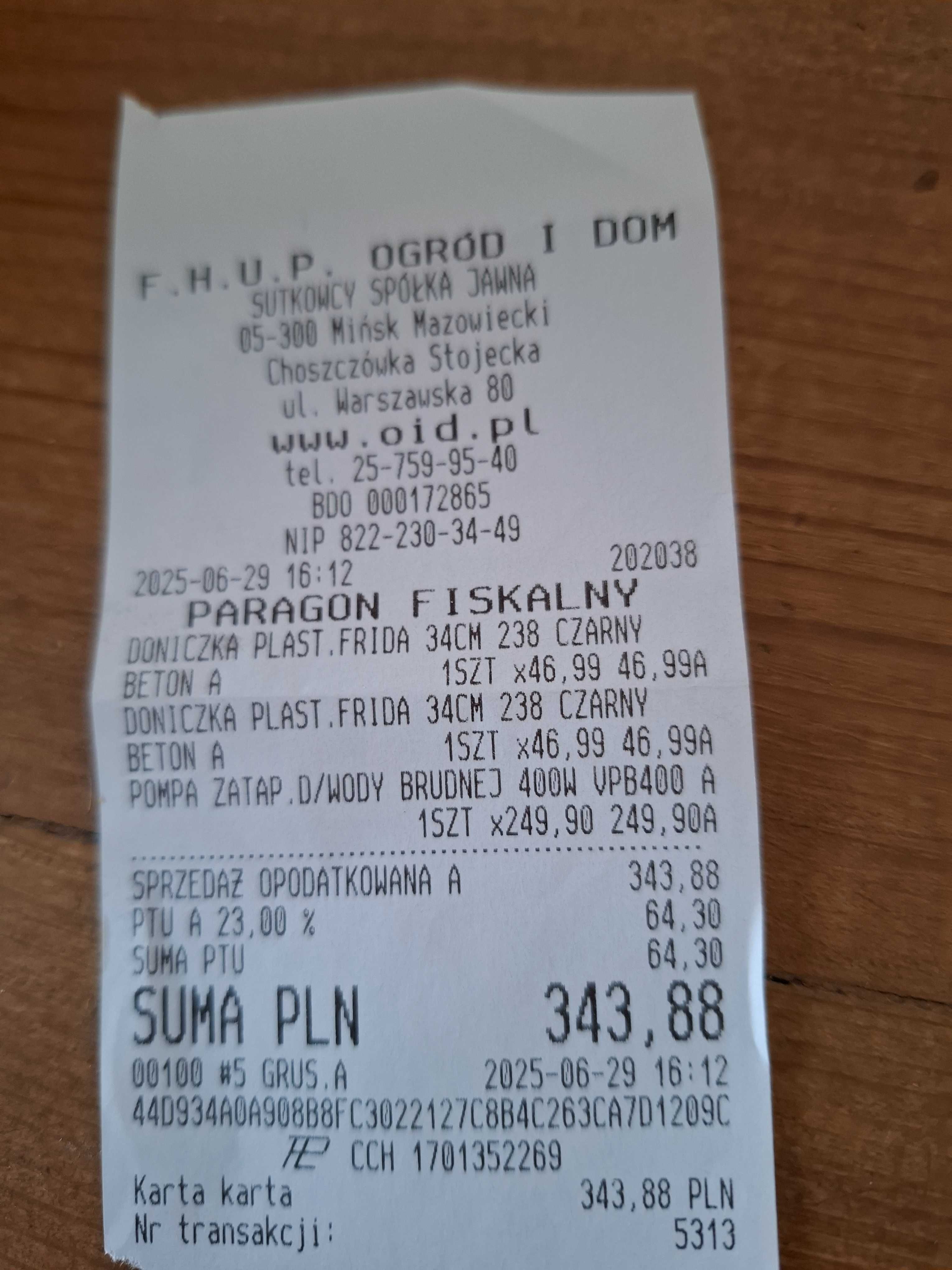 Pompa zatapialna