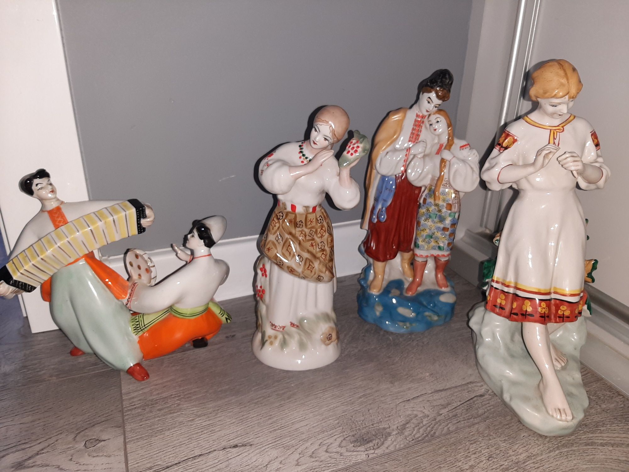 figurki, kolekcja, porcelana