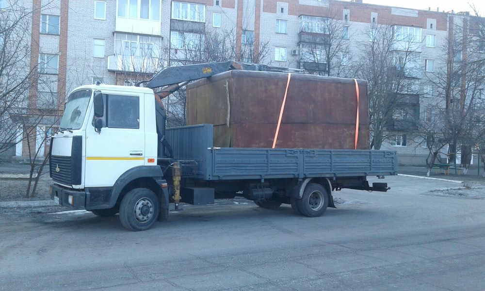 Кран манипулятор Грузоперевозки бортовой с манипулятором кран маніпуля