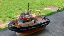 RC model holownika portowego DAMEN, model rc, statek