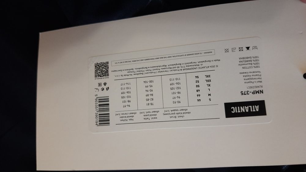 Піжама чоловіча,Atlantic, xl