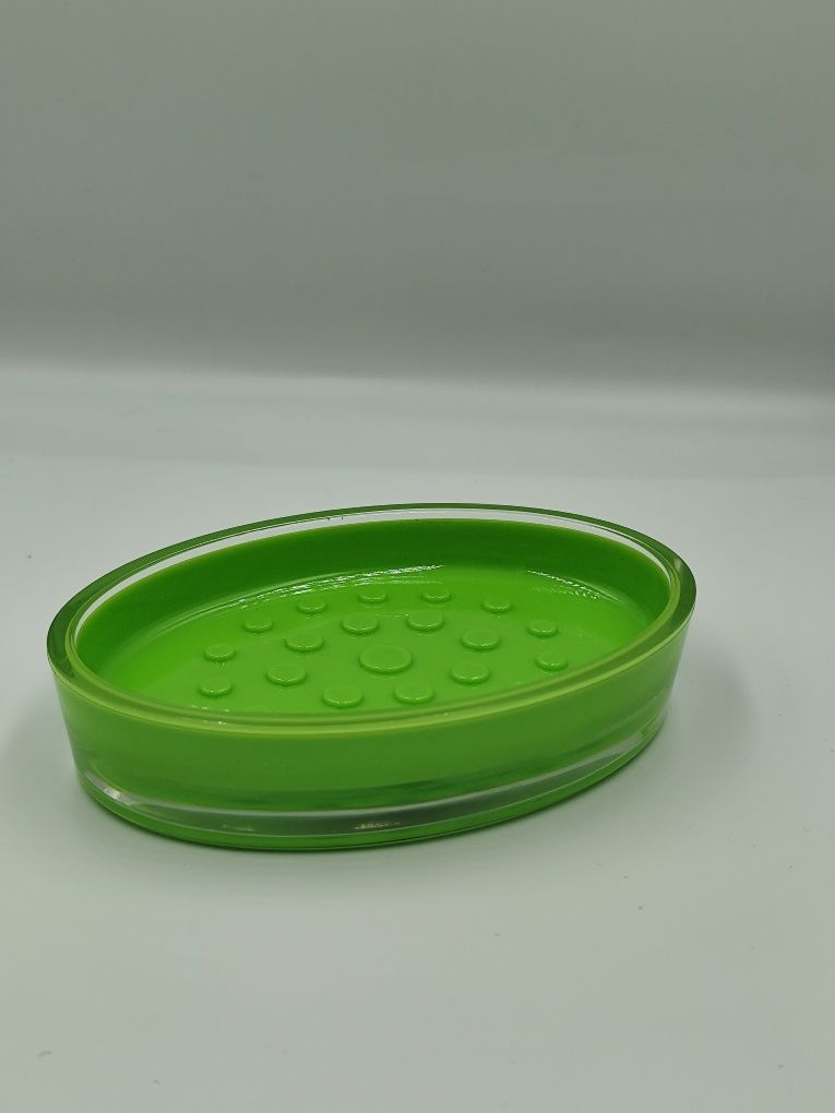 NOWA Zielona mydelniczka 13,5 x 2 x 9,5cm