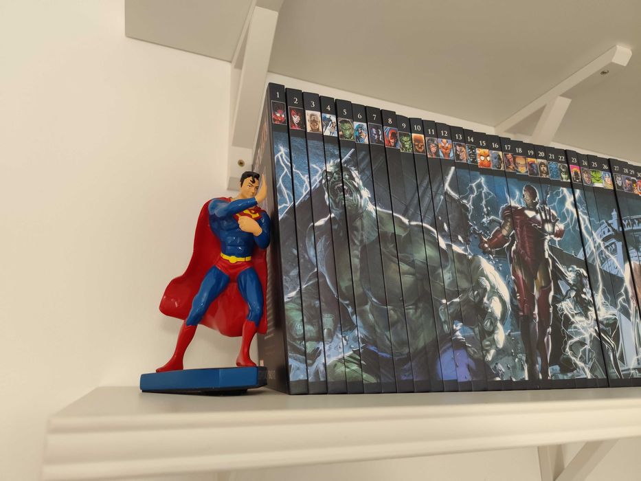 Coleção Marvel + Bookends Superman Vintage (RARO)