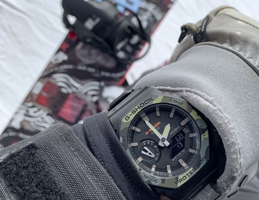 Часы Casio G-Shock GA-2100SU-1A ! Оригинал! Фирменная гарантия 2 года!