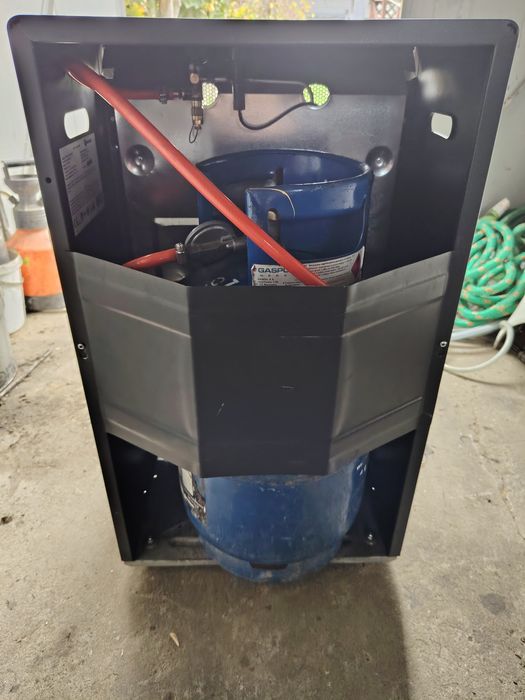 Piecyk gazowy z butla