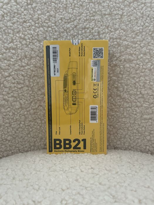 Компресор Nitecore BB21 для Чищення Фото та Відео Техніки