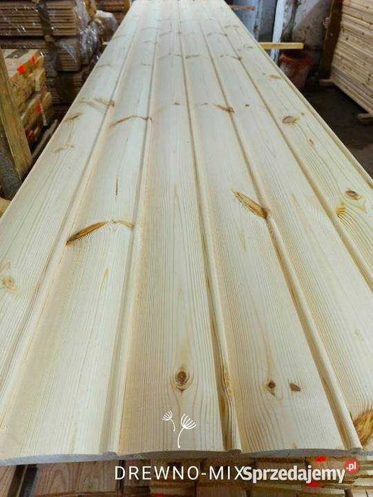 Deska elewacyjna, imitacja bala