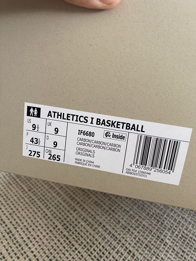 Adidas fear of god athletics I new with all tags and original box