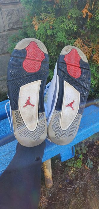 Air Jordan 4 White Cement 41 size Оригінал 100%