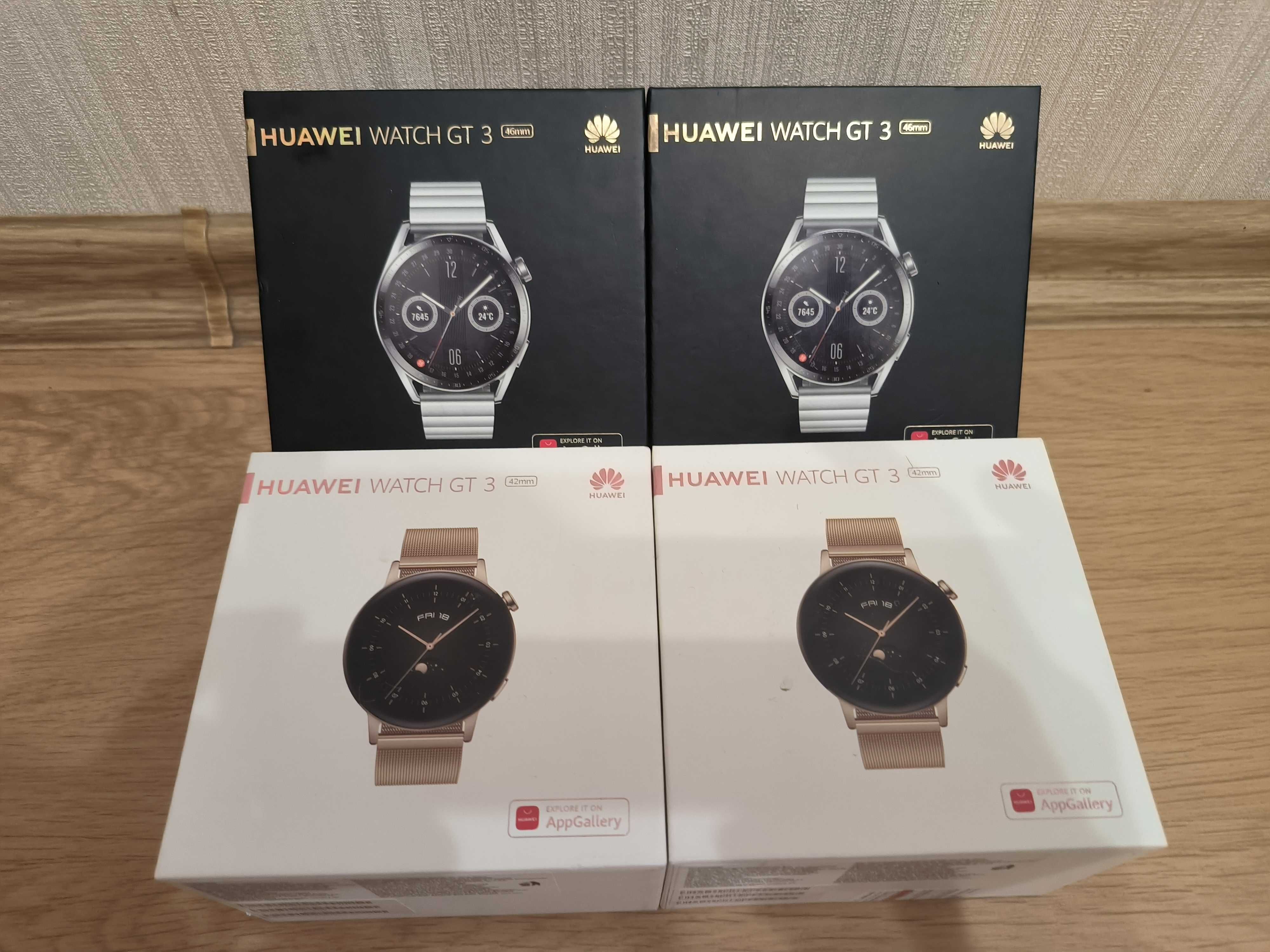 Смарт-часы Huawei Watch GT3 46mm Stainless Steel Гарантия 1 Год Уценка