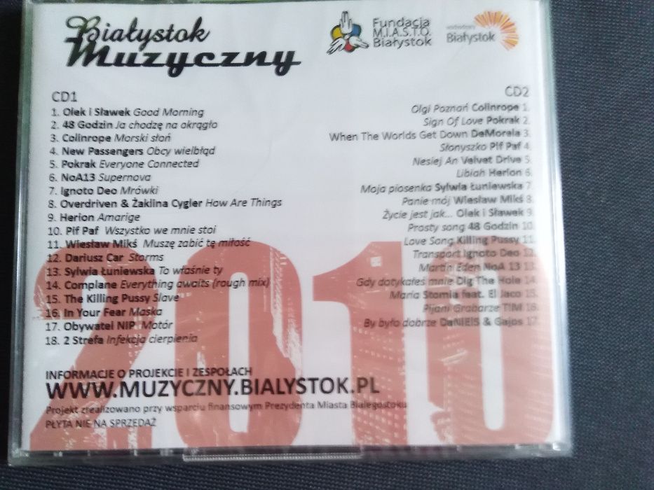 CD "Białystok muzyczny" Nowa Prezent