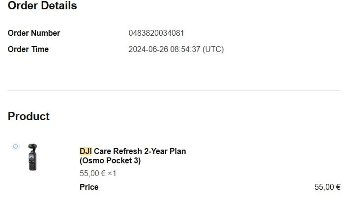 DJi Osmo Pocket 3 Creator Combo + Care Refresh 2-Year Plan + Filtr ND