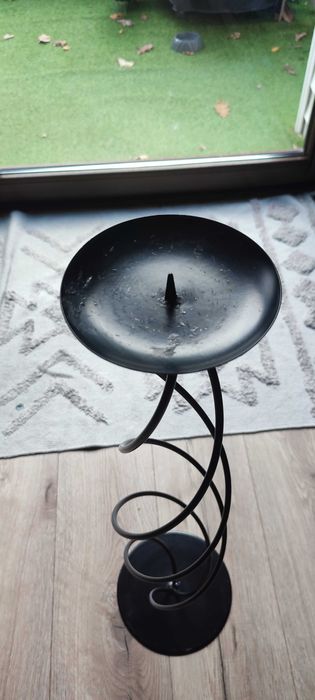 Świecznik wysoki vintage ikea