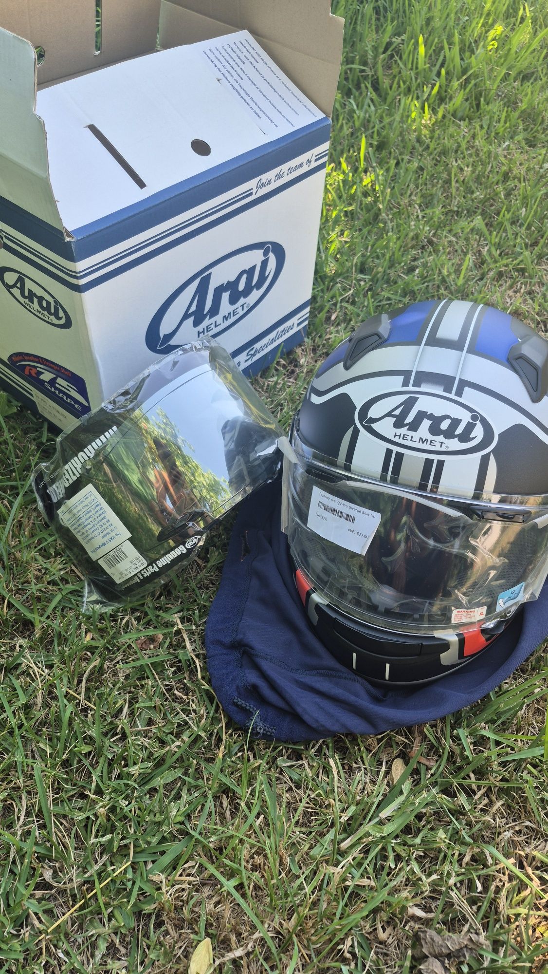 Capacete Arai novo