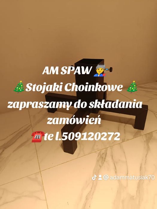 Stojaki pod na do choinek