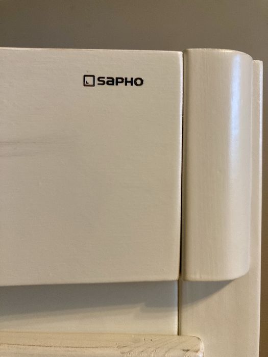 Sapho Retro szafka 89 cm podumywalkowa stojąca drewno świerkowe białe