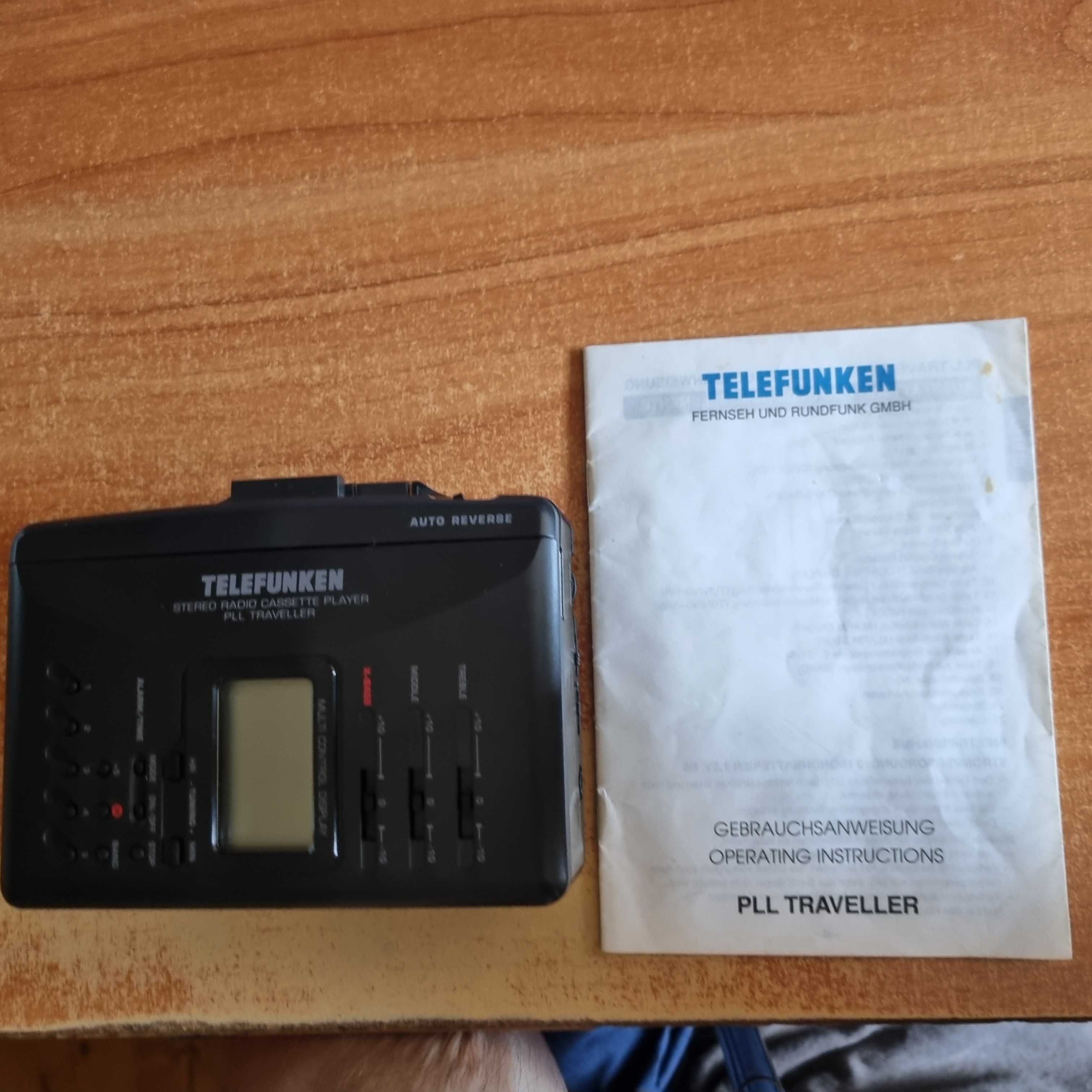 Sprzedam Walkman Telefunken Traveller z Radiem produkcji Niemieckiej