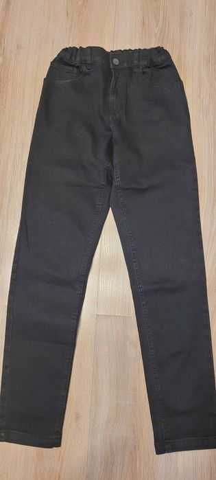 Spodnie czarne jeans rozmiar 170