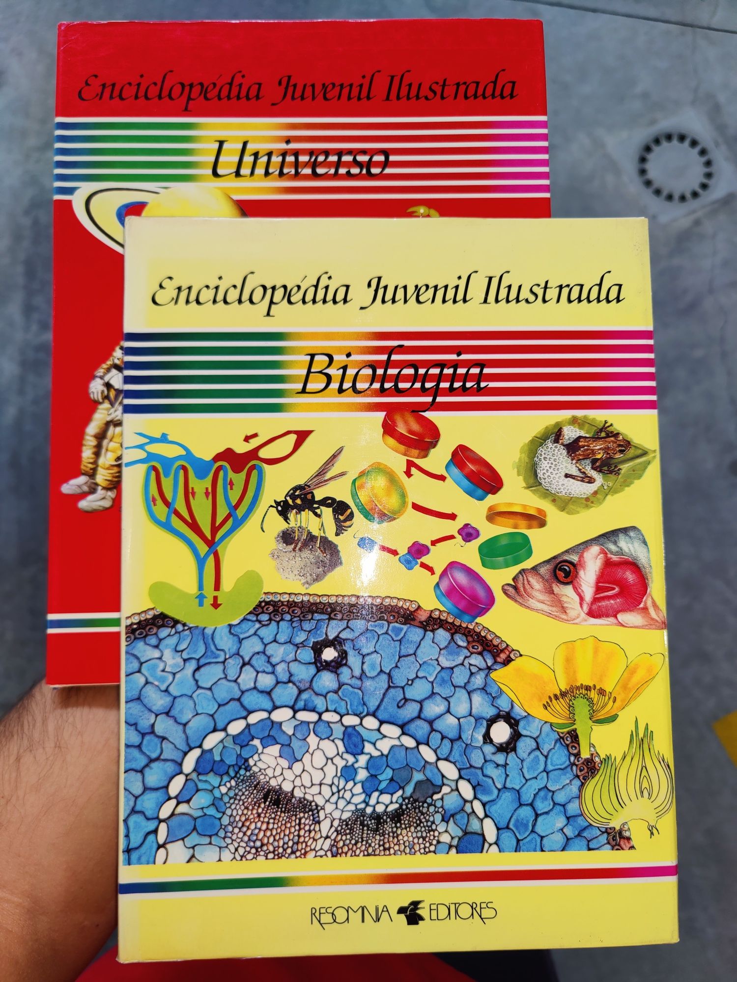 Enciclopédia Juvenil Ilustrada 9 volumes
