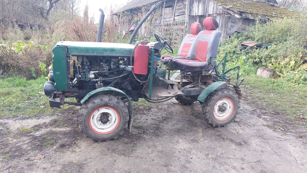 Трактор саморобний. Обмін  . Двигун мерседес 2.3