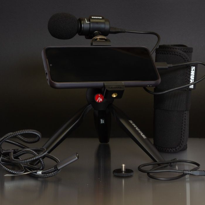 Shure MOTIV MV88+ video kit микрофон для iPhone и Android