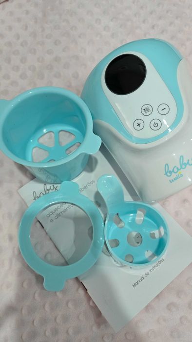 Balança bebé e aqueceder biberão e alimentos