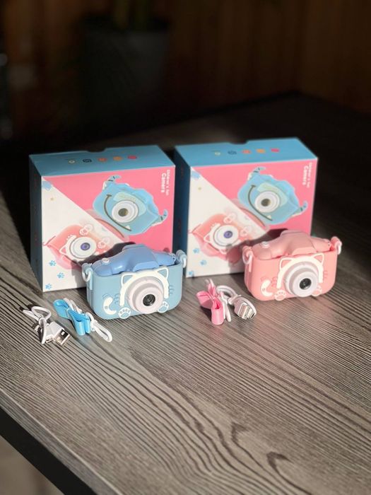 Дитячий цифровий фотоапарат Smart Kids з 2" екраном у чохлі