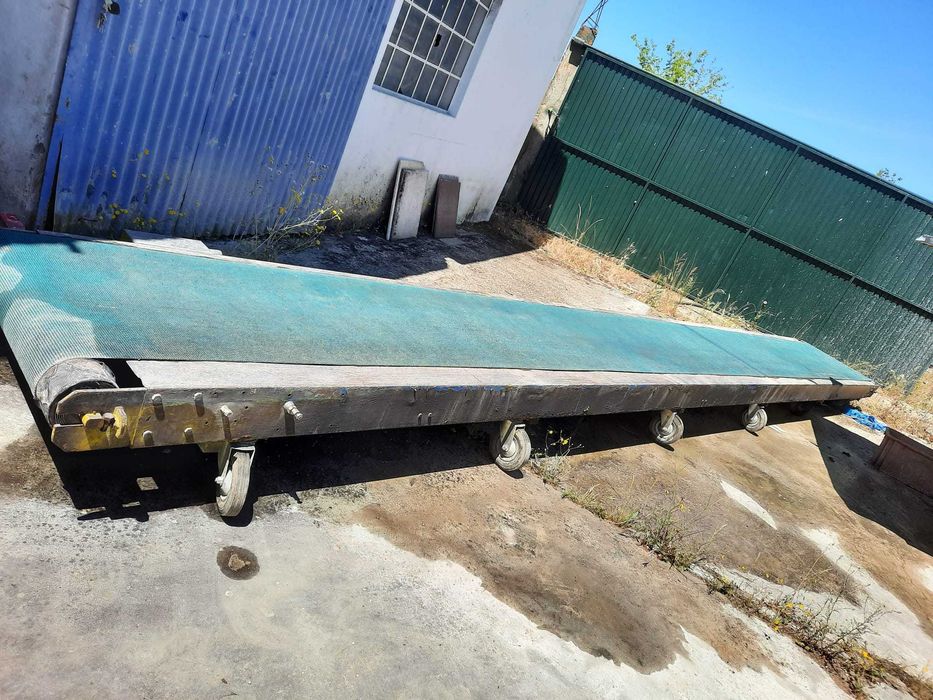 Tapete transportador eléctrico