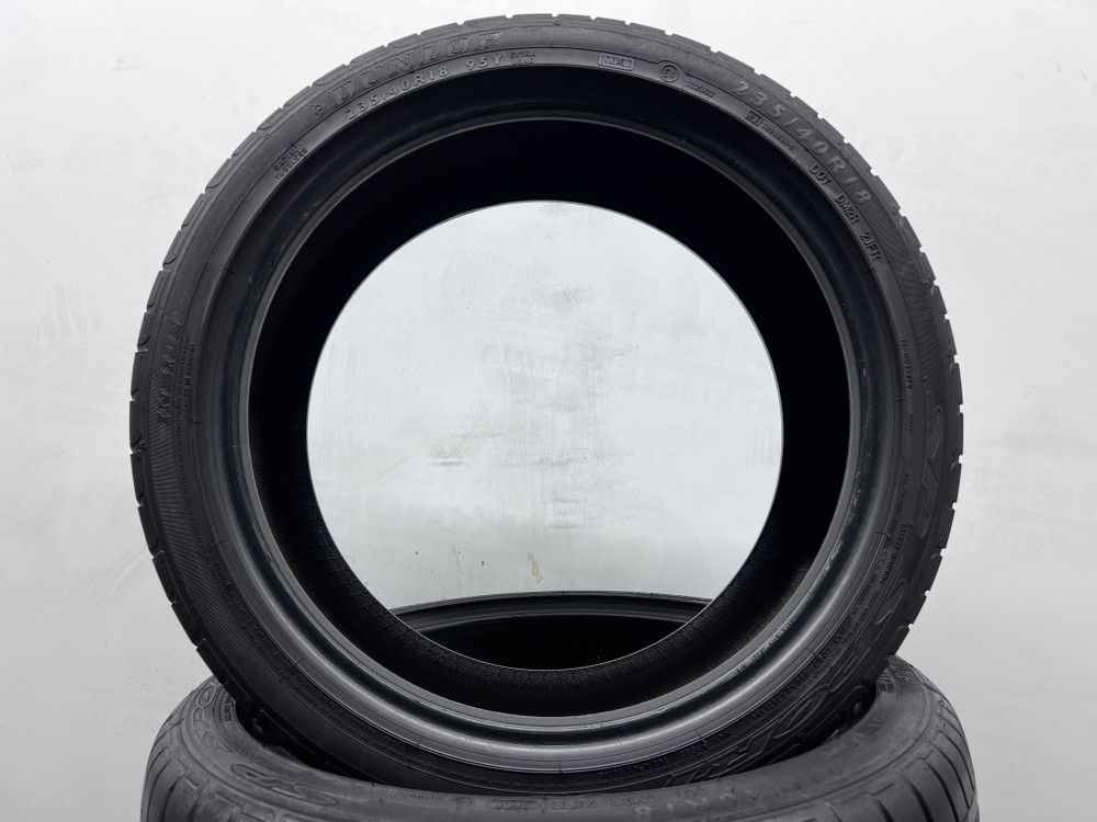 2шт літо 235/40/R18 7мм Dunlop SP Sport