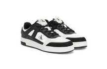 Ténis masculinos Calvin Klein preto e branco