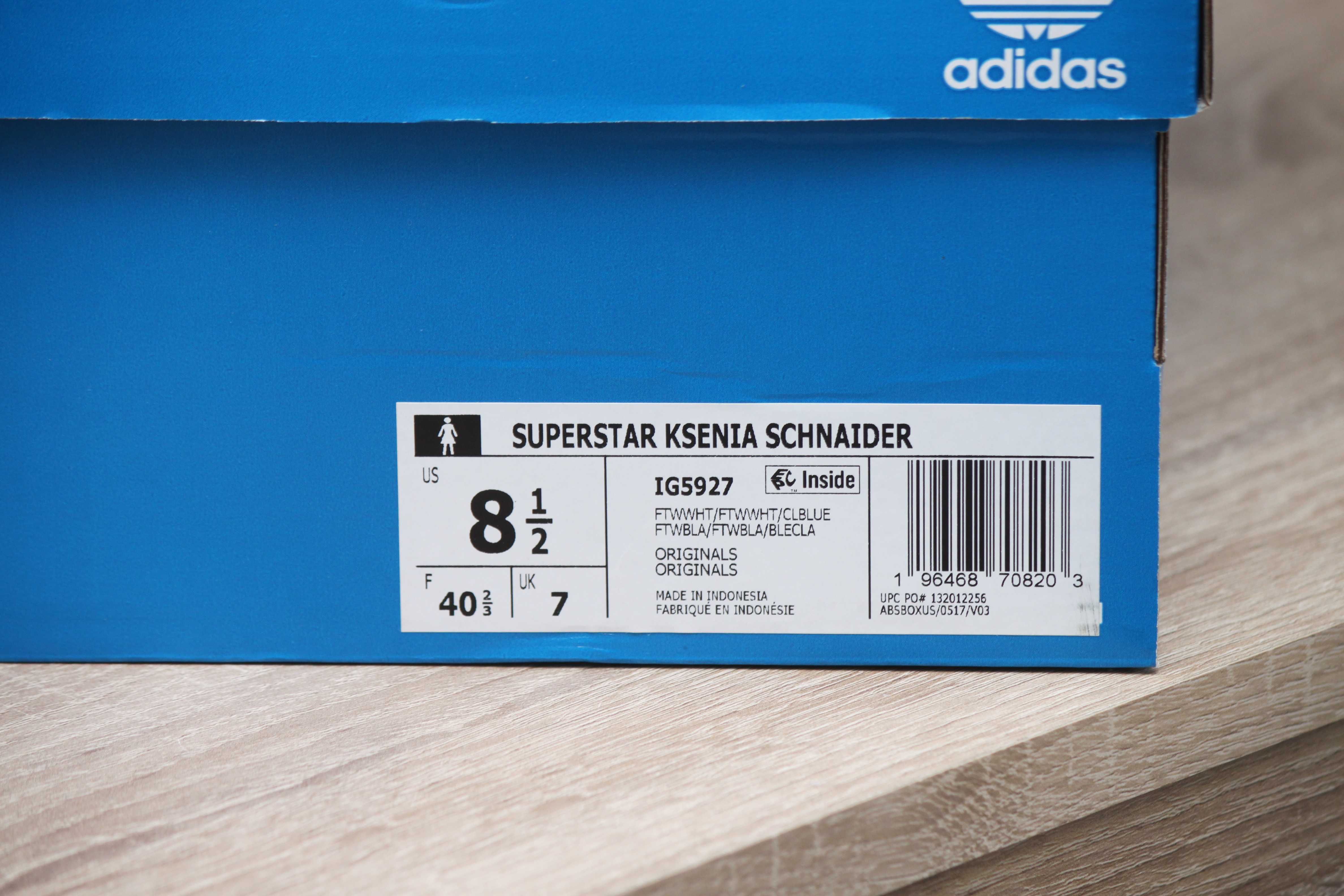 Кеды Adidas Superstar KSENIASCHNAIDER Суперзірка IG5927 Оригинал 6.5-8