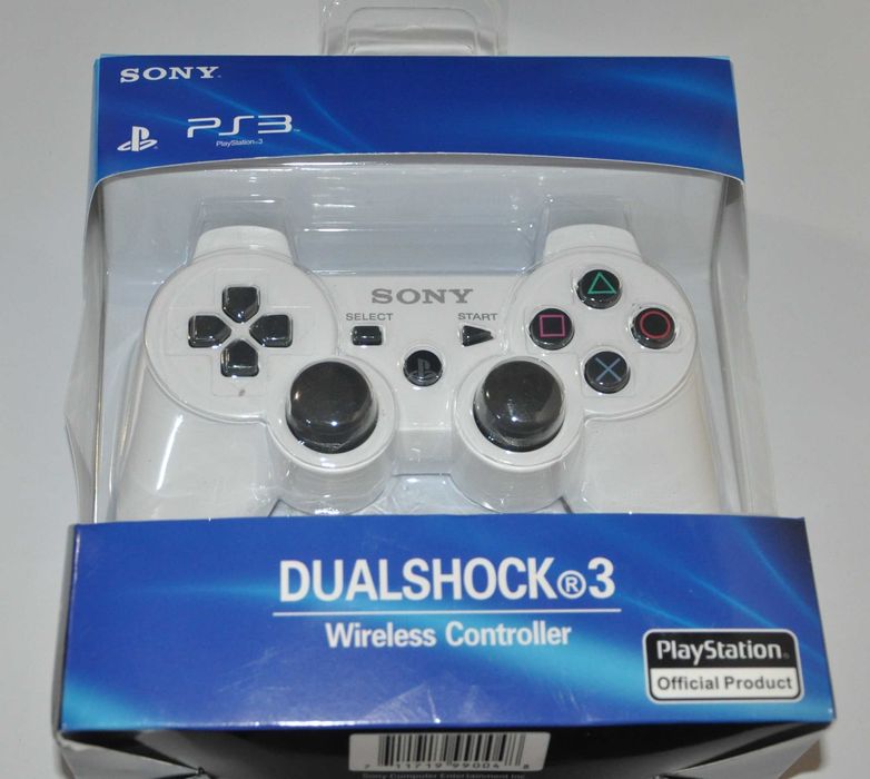 Геймпад ps3 беспроводной джойстик для пс3 ПК с вибрацией белый