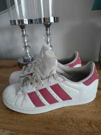 Buty adidas superstar 37,5 białe