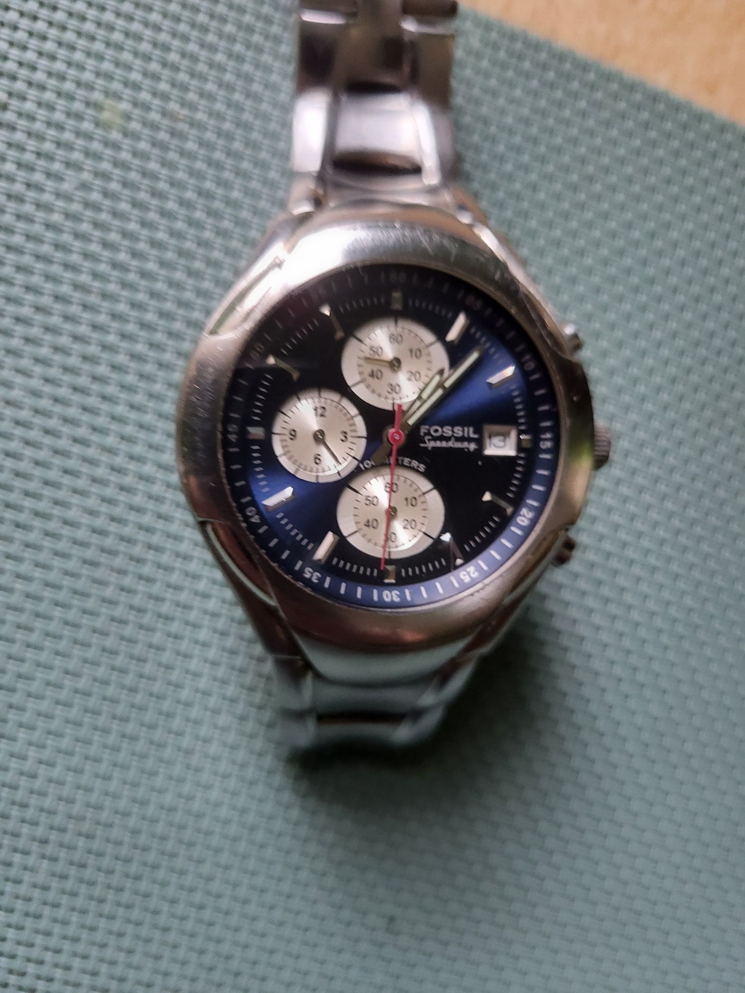 Fossil blue speedway chronograph