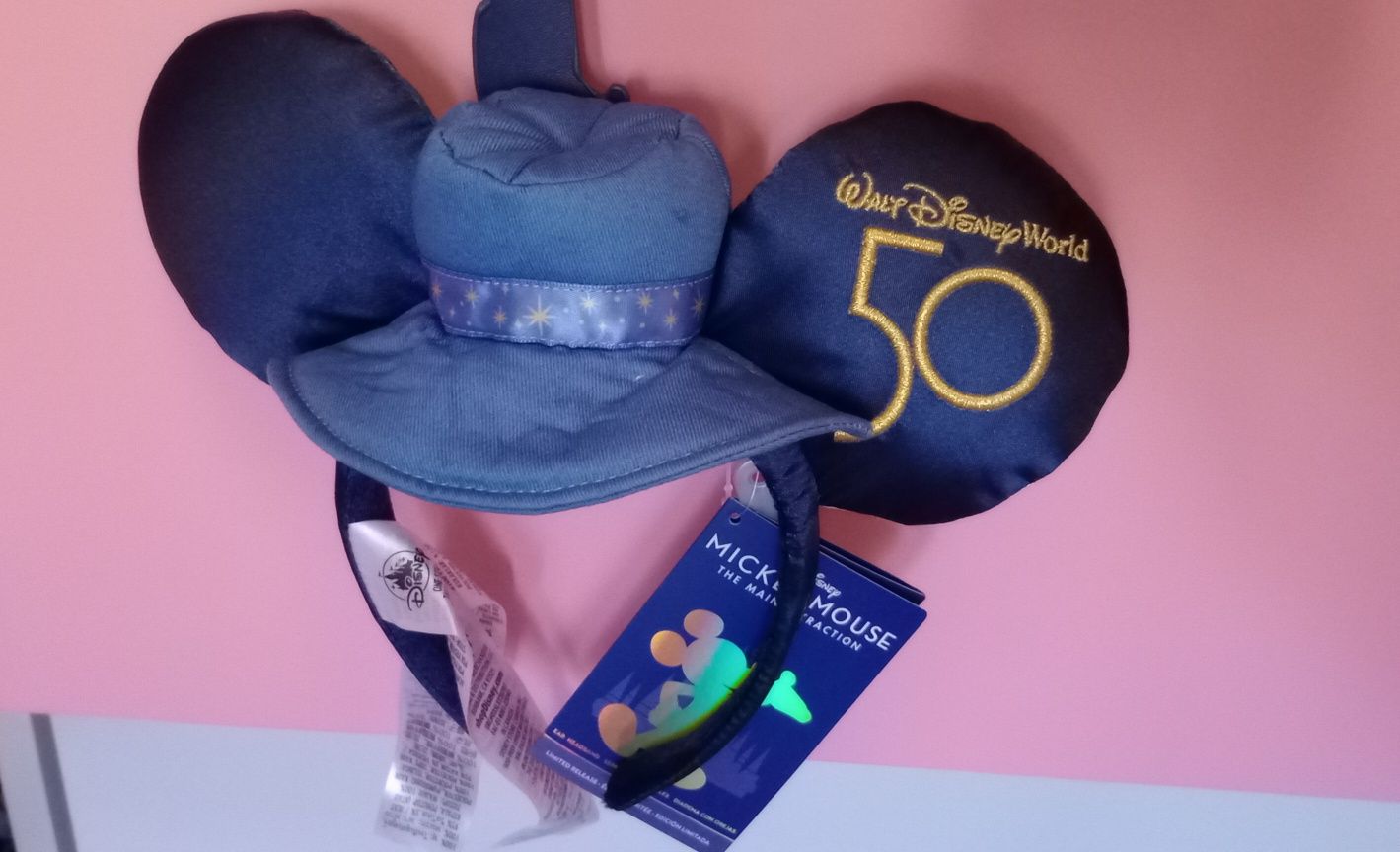 Disney orelhas da Minnie tema Peter Pan Celebraçao