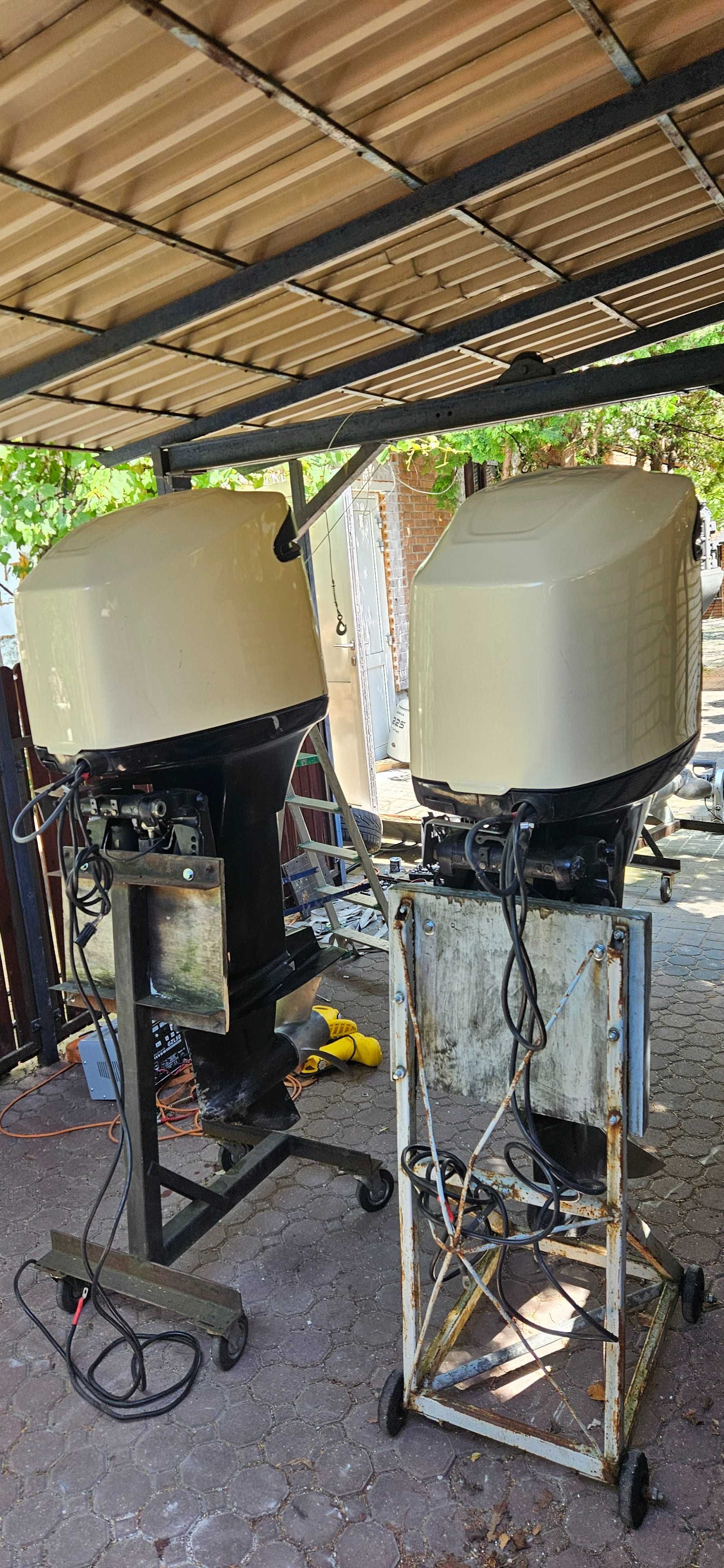 Silniki zaburtowe 2 x Mercury 135 Optimax XL