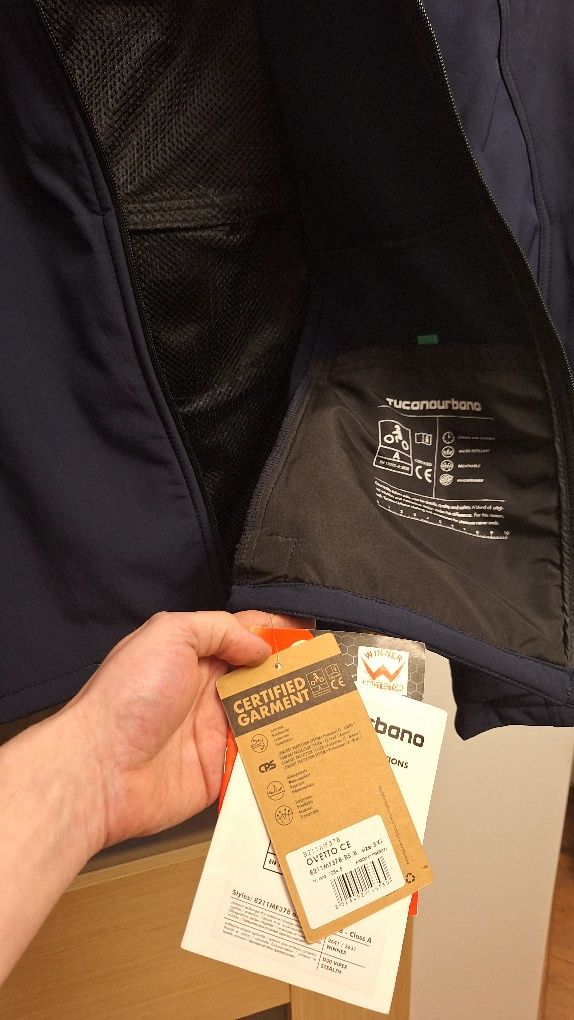 Tucano Urbano Ovetto motocykl kurtka protektory nowa, XL-2XL,