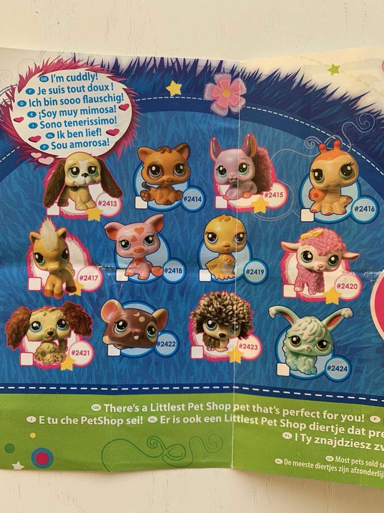 Буклет мини каталог игрушек 2011 Littlest Pet Shop Литл Пет Шоп LPS