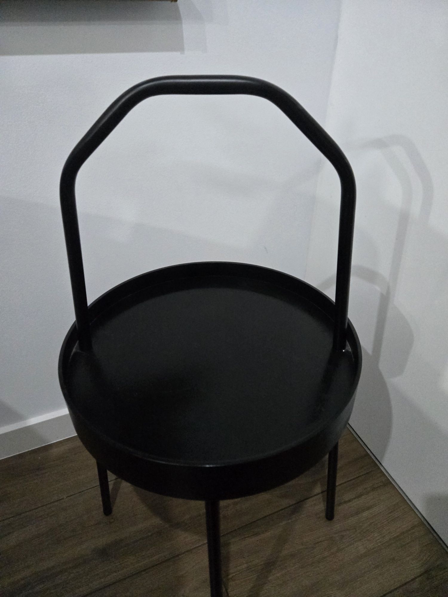 Burvik stolik ikea czarny 2 sztuki