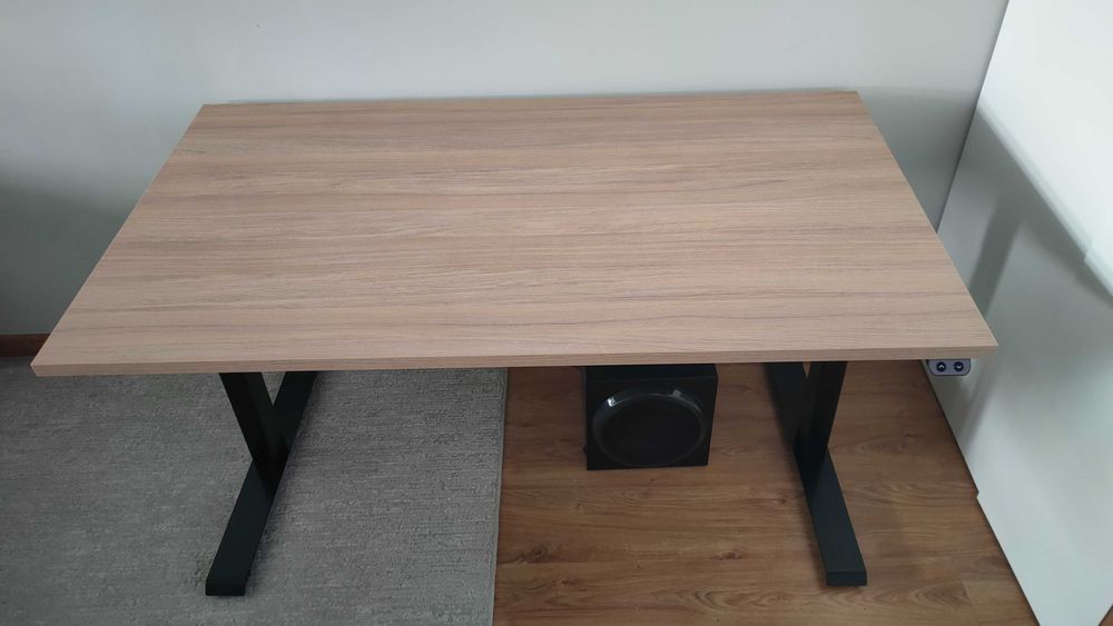 biurko elektryczne electric desk table meble stół 140x80