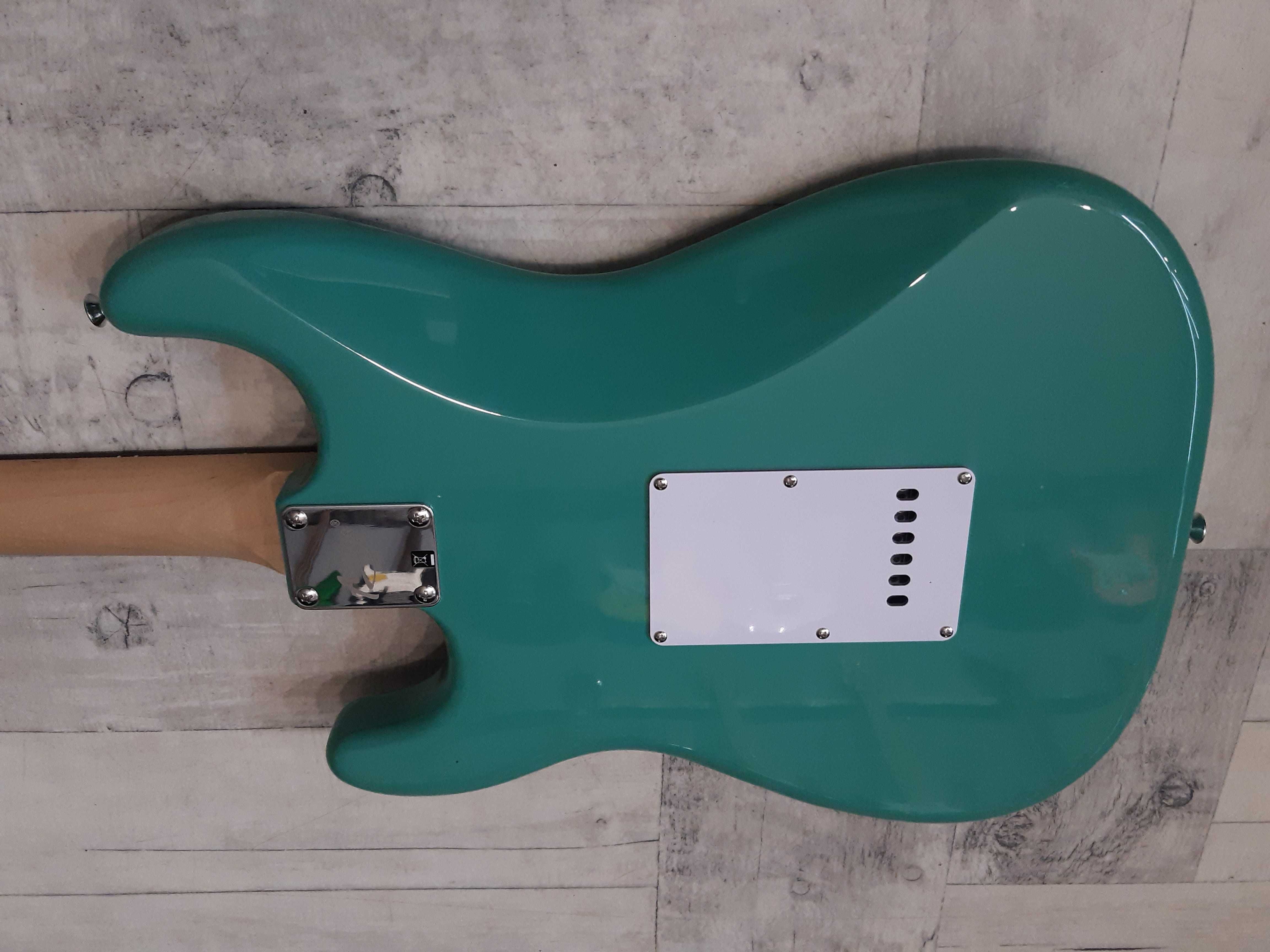 Gitara Stratocaster Auriga -HSS- Surf Green - wysyłka Gratis - zamiana