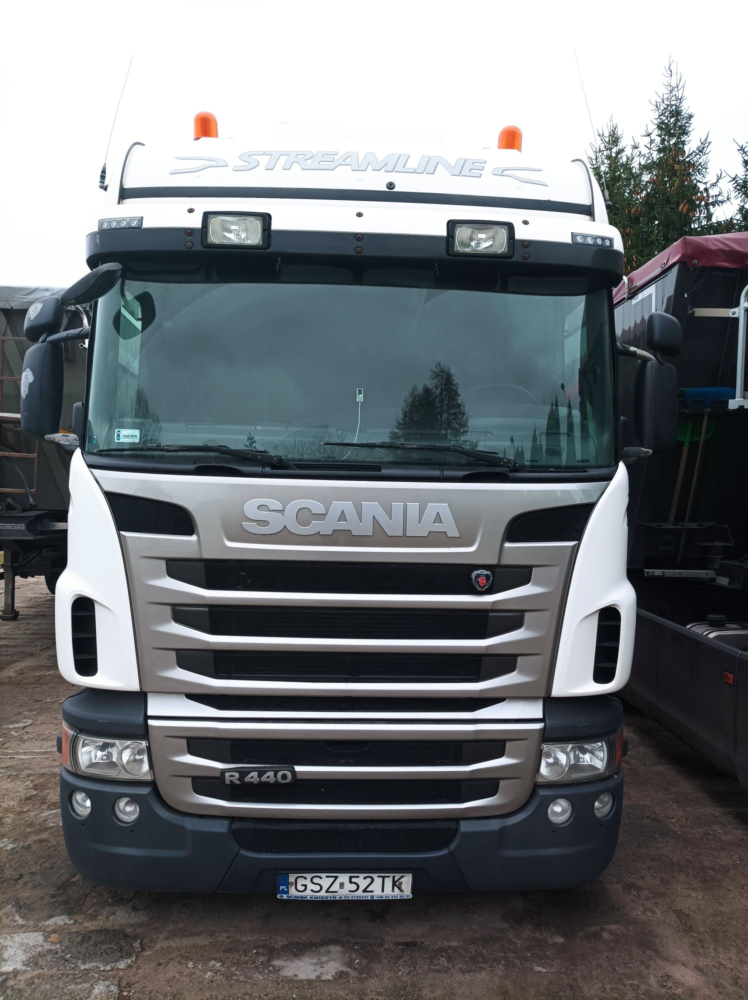 Scania E6 2014 + hydraulika do wywrotu