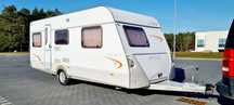 Hymer Living 530K Mover przedsionek Jak NOWA!! lozko pietrowe Prysznic