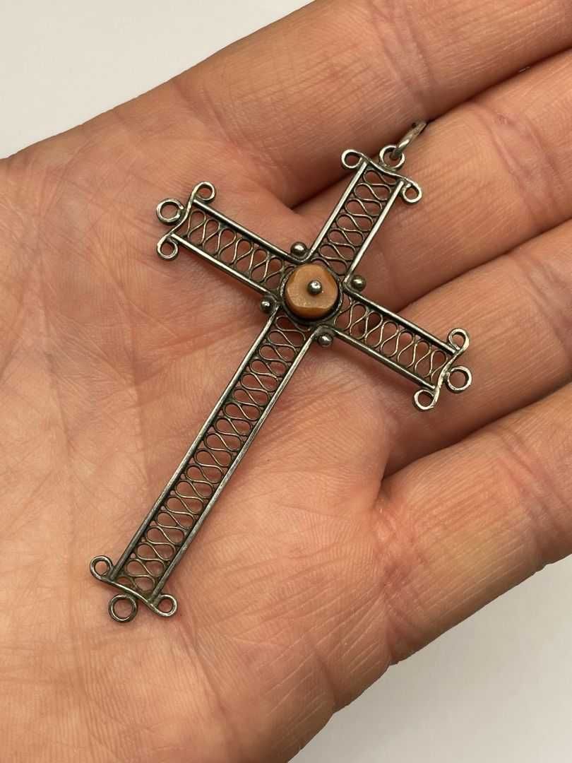 Srebrna Zawieszka - KRZYŻ - 5,37g - IMAGO ARTIS - Kraków
