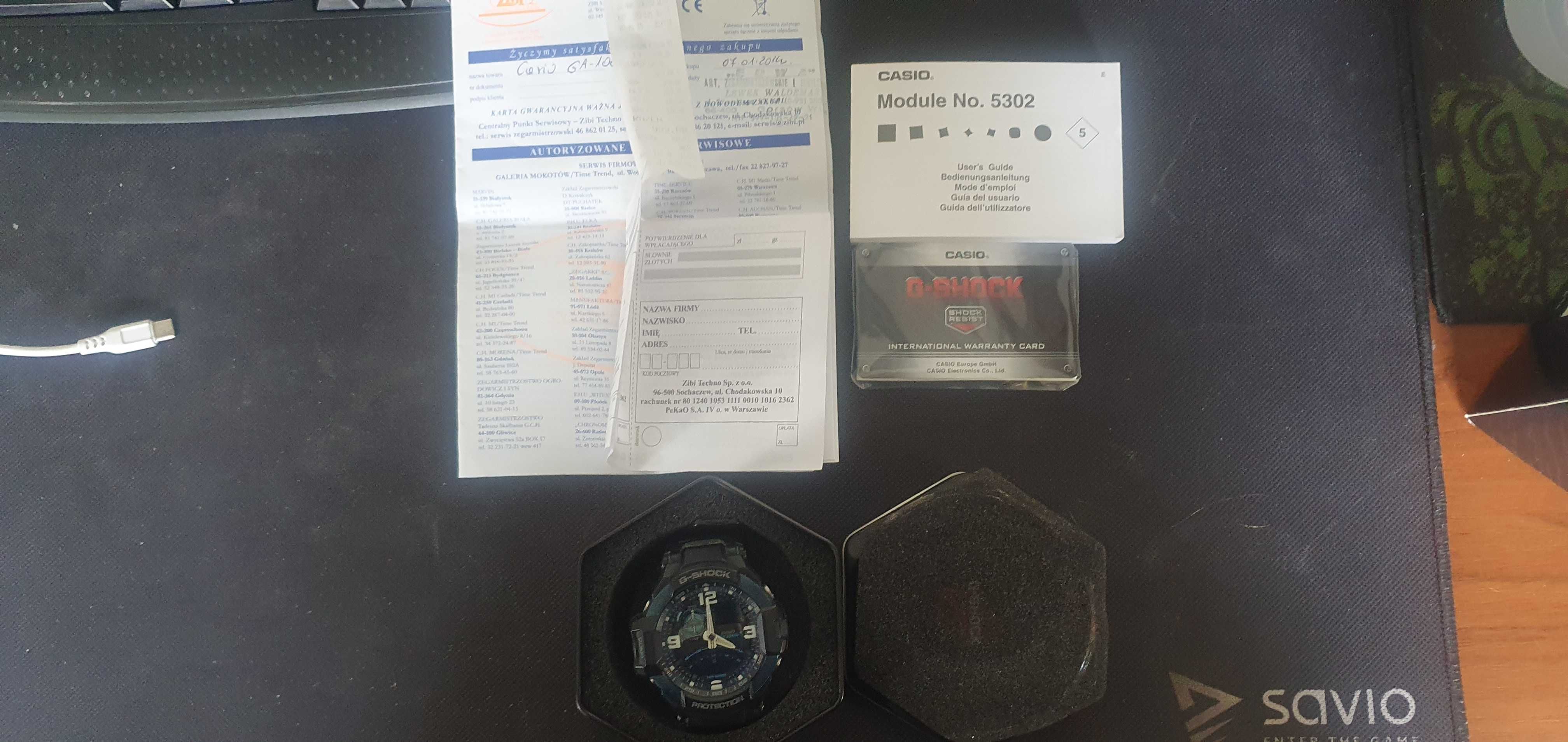 Casio G-shock GA-1000-2BER