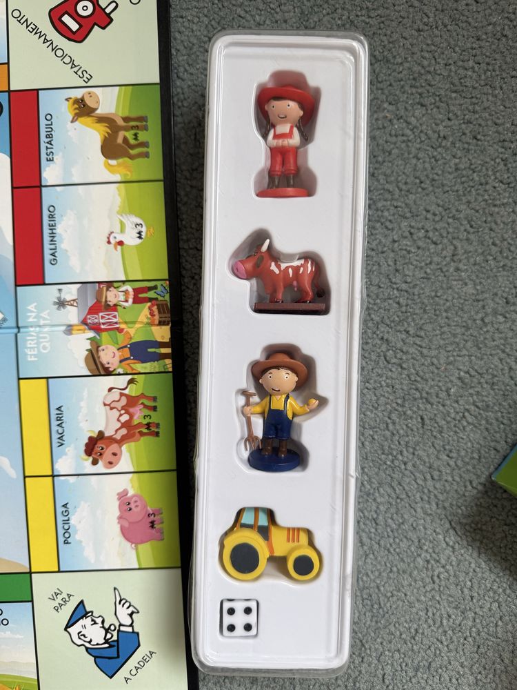 Jogo de tabuleiro Monopólio Júnior - A minha quinta