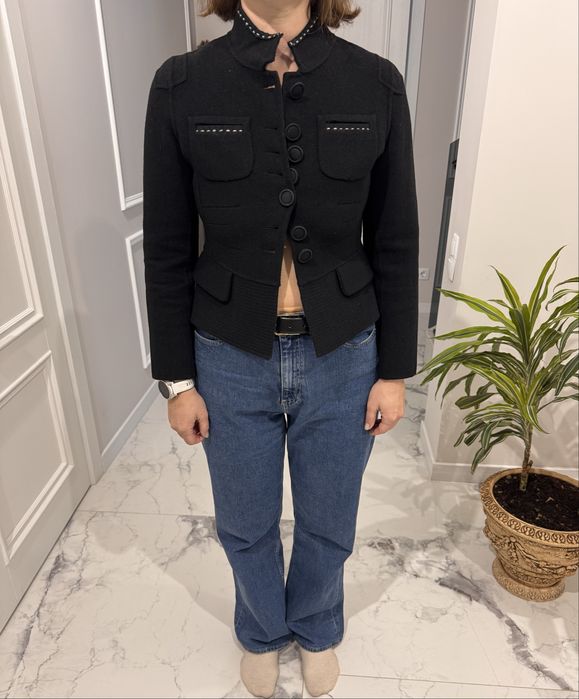 Пиджак укороченеого кроя